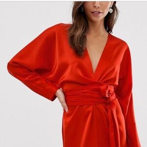 ASOS Stunning red dress US size 8